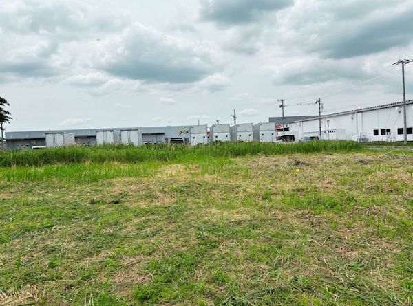 開業予定地の現場の写真